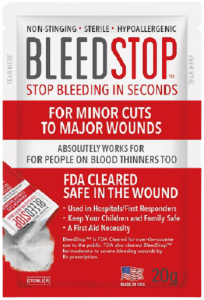 BleedStop 20 Gram Pouch - $5.00
